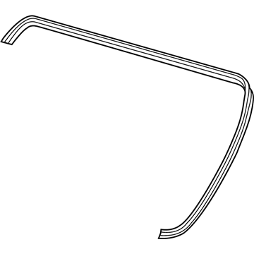 Honda 74865-TRT-A01 Weatherstrip, Trunk Lid