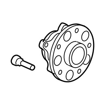 Honda 42200-TG8-A01 Bearing Assembly, Rear Hub Unit