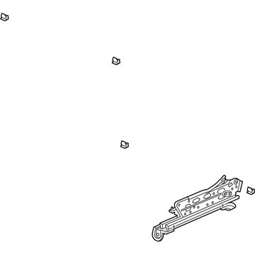 Honda 81270-SDN-A01 Adjuster, R. Slide (Inner)