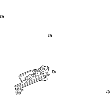 Honda 81260-SDN-A01 Adjuster, R. Slide (Outer)