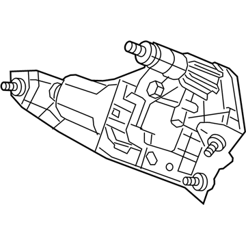 Honda 76700-TLA-A01 Motor Assembly, Rear Windshield Wiper