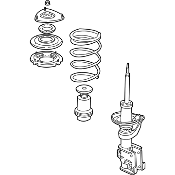 Honda 51601-S9A-A17 Shock Absorber Assembly, Right Front