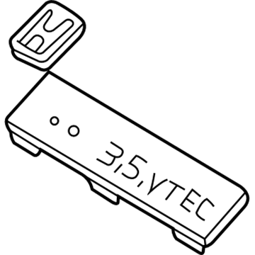 Honda 17125-P8F-A00 Plate, Design