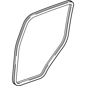 Honda 72815-S9V-A12 Seal, R. RR. Door Opening