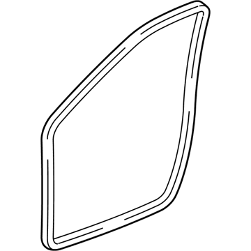 Honda 72315-S9V-A02ZC Seal, R. FR. Door Opening *YR203L* (SADDLE)