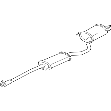 2003 Honda Pilot Muffler - 18030-S9V-A00