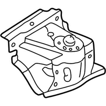 Honda 60750-S87-A00ZZ Housing, L. FR. Shock Absorber