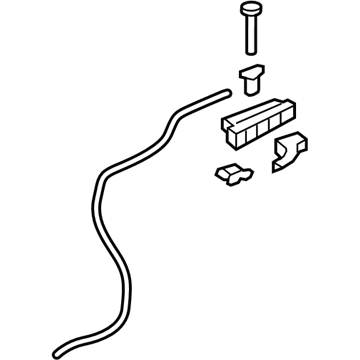 Honda 82222-T0A-A01ZA Lever Com*NH781L*