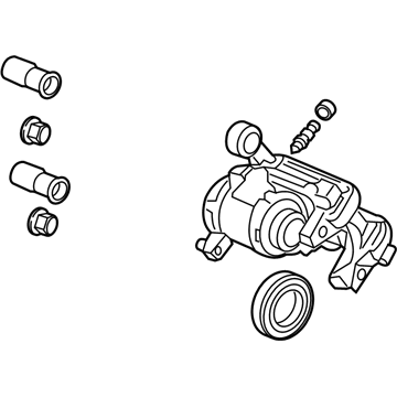 Honda 43019-TVA-A04 Rear Caliper Sub-Assembly