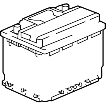 Honda 31500-TBA-A01 Battery Assembly (L2) (Fla) (Johnson)