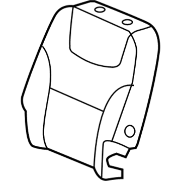 Honda 81322-SHJ-A01 Pad, R. Middle Seat-Back