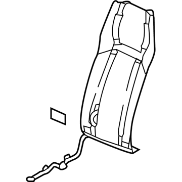 Honda 81524-TBF-A01 Heater, Left Front Seat-Back