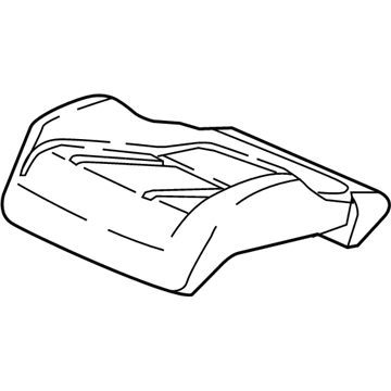 Honda 81137-TBF-A01 Pad, Right Front Seat Cushion