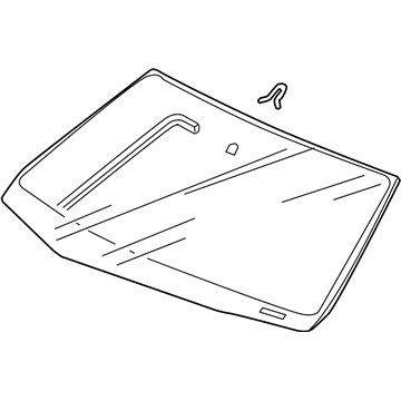 2003 Honda Accord Windshield - 73111-SDA-A30