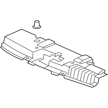 Honda 71106-T3L-A51 Air Duct Upper, FR.