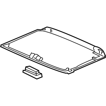 2020 Honda Civic Sun Visor - 70600-TEC-T01ZA