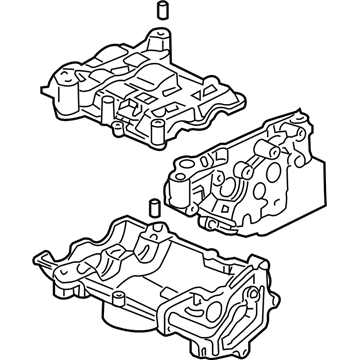 2005 Honda Civic Oil Pump - 15110-PNA-003