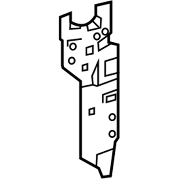 Honda 64720-SZT-305ZZ Plate Comp L,Side