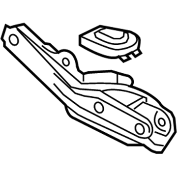 Honda 52360-SJC-A01 Arm B, Left Rear (Lower)