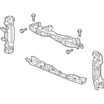 2018 Honda Fit Radiator Support - 60400-T5R-A10ZZ