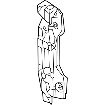 Honda 04611-T5R-A00ZZ Stay Set, Left Front Bulkhead Side