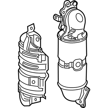 Honda 18150-5AA-A00 Converter Assembly