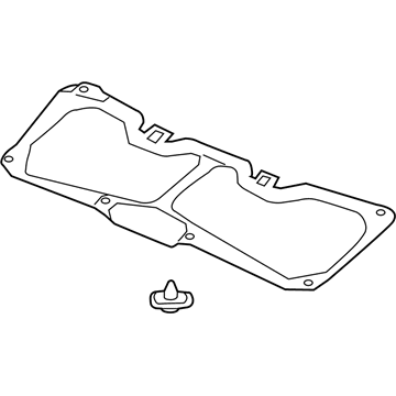 Honda 74141-T5R-A00 Insulator, Hood