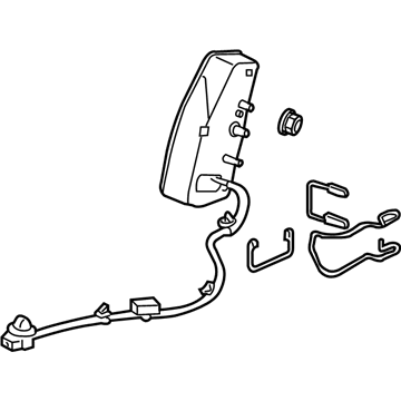 Honda 78055-TA0-A80 Module Assembly, Driver Side