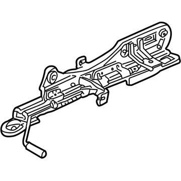 Honda 81260-S2A-E01 Adjuster, R. Slide (Outer)