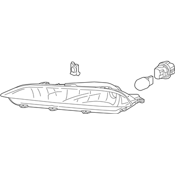 Honda 33350-TG7-A01 Light Assy., L. FR. Turn & Parking
