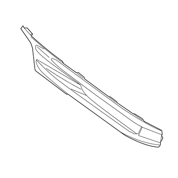 Honda 71129-T3W-J51 Garn Upper L, FR.