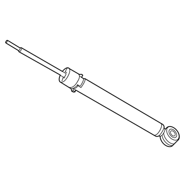 Honda 52611-TLA-A62 Shock Absorber Unit, Rear