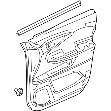 Honda Passport Door Trim Panel - 83501-TG7-A04ZB