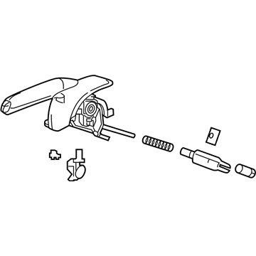 Honda 47105-T5R-A04ZB Lever Ass*NH609L*