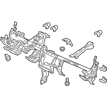 Honda 61310-TBA-315ZZ Beam, Steering Hanger