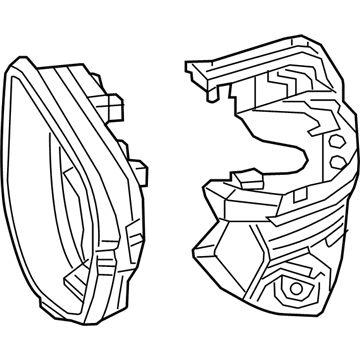 Honda 76255-TEK-M01 Housing Set, L.