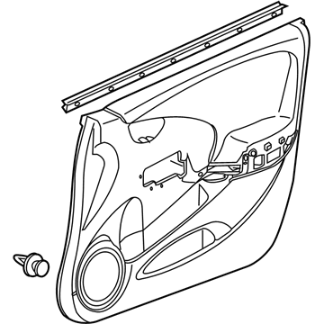 Honda Fit Door Trim Panel - 83530-TK6-A07ZB