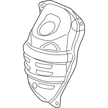 2014 Honda Civic Exhaust Heat Shield - 18120-RW0-A00
