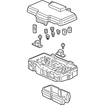 Honda 38250-S5A-A03 Box Assembly, Relay