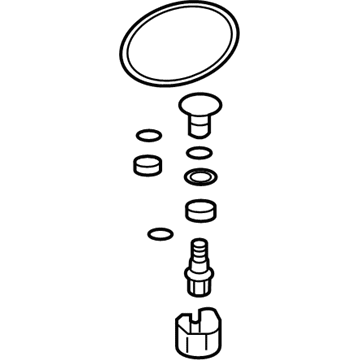 2019 Honda Civic Fuel Pressure Regulator - 17052-TEG-A00