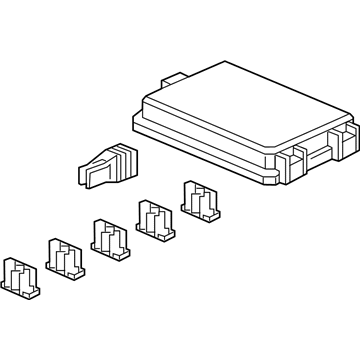 Honda 38256-THR-A01 Cover, Relay Box (Upper)