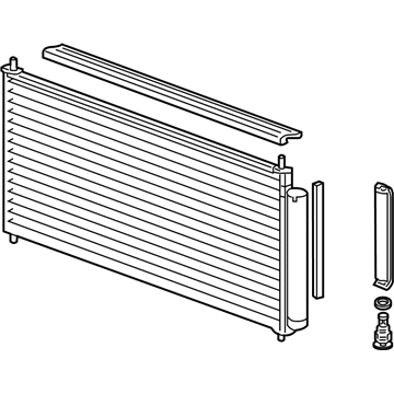 Honda 80110-TM8-A01 Condenser Sub-Assy.