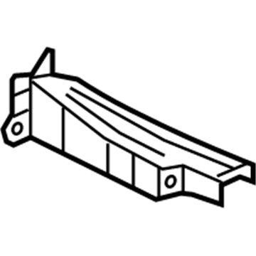 Honda 65722-TS8-A00ZZ Gusset, L. Middle Floor Crossmember