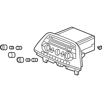 Honda 39100-SHJ-A02 Tuner Assy., Auto Radio (30Wx4) (Clarion)