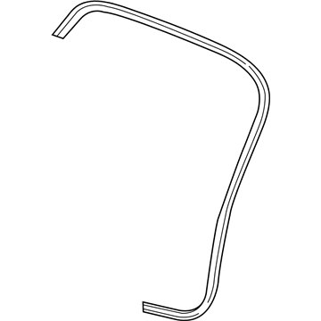 Honda 74440-T7A-003 Weatherstrip