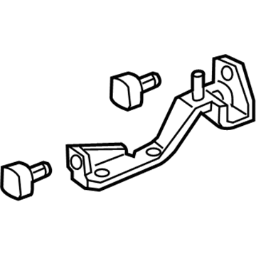 Honda 72543-THR-A01 Stopper Assy., R. Slide Door Open