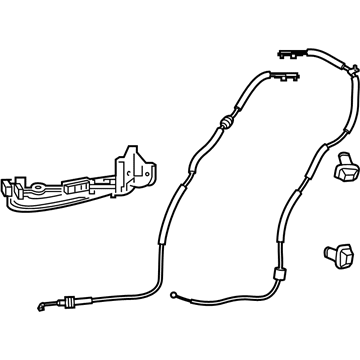 Honda 72576-THR-A01 Roller Sub-Assy., L. Slide Door (Lower)