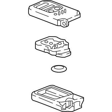 Honda 72147-TWA-A21 Fob Assembly, Entry Key (Driver 1)