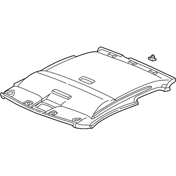 Honda 83200-S82-A01ZC Lining Assy., Roof *YR169L* (MILD BEIGE)