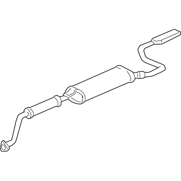 Honda 18307-TK8-A03 Muffler, Exhuast